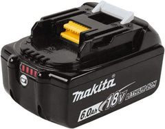 Makita - 18 Volt Lithium-Ion Power Tool Battery - 6 Ahr Capacity, 55 min Charge Time, Series LXT - Apex Tool & Supply