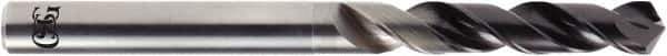 OSG - #20 120° Solid Carbide Jobber Drill - Diamond Finish, Right Hand Cut, Spiral Flute, Straight Shank, 4" OAL - Apex Tool & Supply