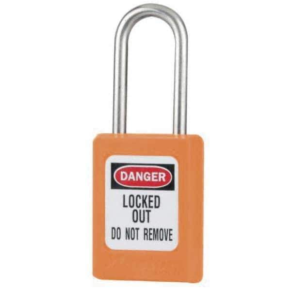 Master Lock - Lockout Padlocks Key Type: Keyed Different Key Retaining: Retaining Key - Apex Tool & Supply