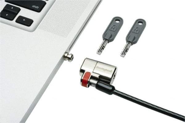 Ability One - 6 Ft. Long Combination Cable Lock - 1/4" Diameter, Key Codeable - Apex Tool & Supply