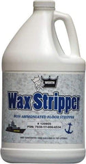 Werth Sanitary Supply - 1 Gal Plastic Bottle Stripper - Use on Resilient Tile, Vinyl Tile - Apex Tool & Supply