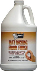 Werth Sanitary Supply - 1 Gal Plastic Bottle Floor Coating - Use on Resilient Tile, Vinyl Tile - Apex Tool & Supply