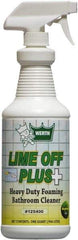 Werth Sanitary Supply - 1 qt Spray Bottle Liquid Bathroom Cleaner - Unscented Scent, Bathroom Surfaces, Porcelain Surfaces, Tile & Showers - Apex Tool & Supply