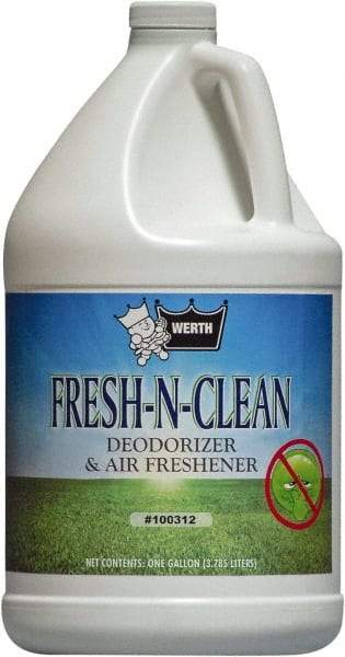 Werth Sanitary Supply - 1 Gal Bottle Odor Neutralizer - Liquid, Fresh Scent, Concentrated, Environmentally Safe - Apex Tool & Supply