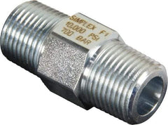TK Simplex - 3/8 NPTF Hydraulic Hose Hex Nipple - 10,000 psi - Apex Tool & Supply