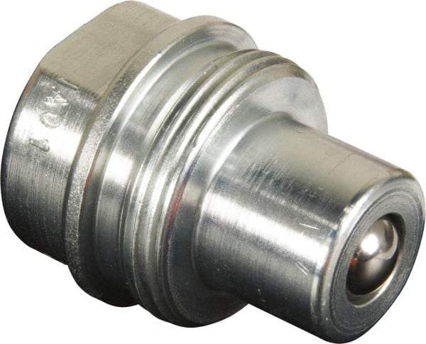 TK Simplex - 3/8 NPTF Hydraulic Hose High-Flow Female Coupler - 10,000 psi - Apex Tool & Supply
