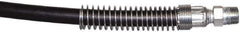 TK Simplex - 1/4" Inside Diam x 3/8 NPT 3' Hydraulic Pump Hose - 10,000 psi, 3/8 NPTF Male Opposite End, Rubber - Apex Tool & Supply
