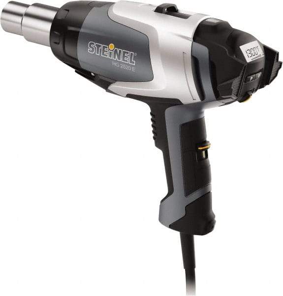 Steinel - 120 to 1,200°F Heat Setting, 2 to 13 CFM Air Flow, Heat Gun - 120 Volts, 13.5 Amps, 1,750 Watts, 6' Cord Length - Apex Tool & Supply