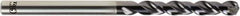 OSG - 1/2" 140° Solid Carbide Jobber Drill - TiAlN Finish, Right Hand Cut, Spiral Flute, Straight Shank, 6" OAL - Apex Tool & Supply