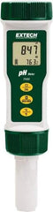 Extech - 0 to 14 pH, Ph & Temp Tester - 32 to 194°F, Accurate up to ±0.01 pH + 1d & ±0.2 pH - Apex Tool & Supply