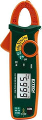 Extech - MA61, CAT III, Digital True RMS Clamp Meter with 0.7" Clamp On Jaws - 600 VAC/VDC, 60 AC Amps, Measures Voltage, Capacitance, Continuity, Current, Frequency, Resistance - Apex Tool & Supply