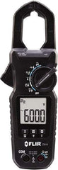 FLIR - CM44, CAT IV, Digital True RMS Auto Ranging Clamp Meter with 1.18" Clamp On Jaws - 600 VAC/VDC, 60 AC Amps, Measures Voltage, Capacitance, Current, Frequency, Resistance, Temperature - Apex Tool & Supply