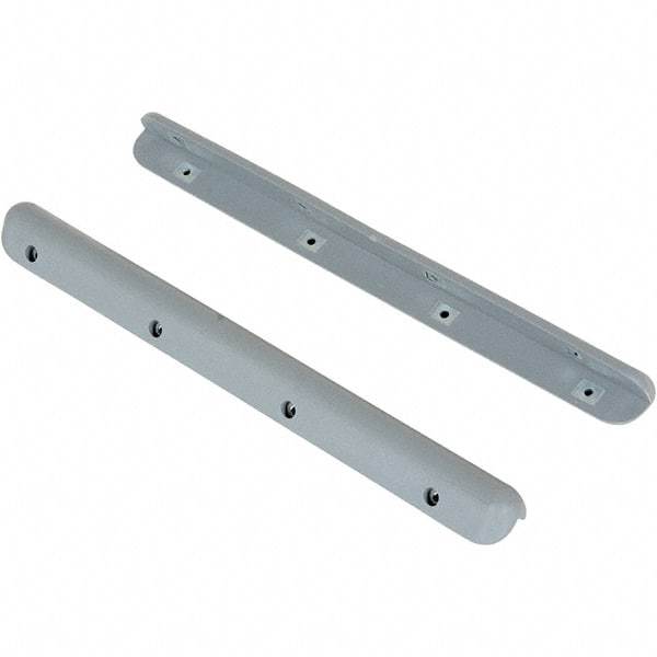 Vestil - 1-1/8" Long, Rubber Surface Guard - Gray - Apex Tool & Supply