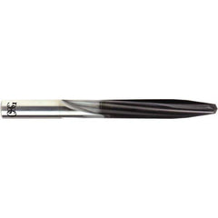 OSG - #20, 0.1615", 130° Point, Solid Carbide Straight Flute Drill Bit - Apex Tool & Supply