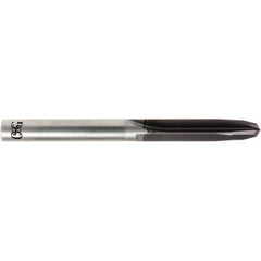 OSG - 7/16", 120° Point, Solid Carbide Straight Flute Drill Bit - Apex Tool & Supply