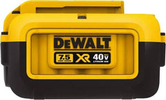 DeWALT - 40 Volt Lithium-Ion Power Tool Battery - 7.5 Ahr Capacity, 170 min Charge Time, Series 40V Max - Apex Tool & Supply