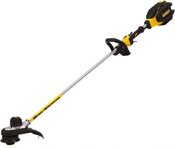 DeWALT - Battery String Trimmer - 15" Cutting Width, 40 Volts - Apex Tool & Supply