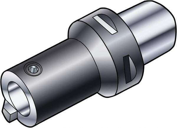 Sandvik Coromant - 60mm Max Drill Depth, 3xD, 19mm Diam, Indexable Insert Drill - 2 Inserts, C6 Modular Connection Shank - Apex Tool & Supply