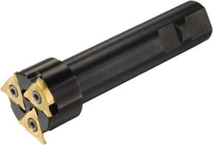 Sandvik Coromant - Weldon Connection, 0.0512" Cutting Width, 0.1181" Depth of Cut, 39mm Cutter Diam, 63/64" Hole Diam, Indexable Slotting Cutter - 63/64" Shank Diam, 328..Bxx Toolholder, Right Hand Cutting Direction - Apex Tool & Supply