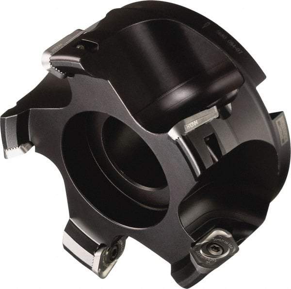 Sandvik Coromant - 4 Inserts, 50mm Cut Diam, 22mm Arbor Diam, 12mm Max Depth of Cut, Indexable Square-Shoulder Face Mill - 90° Lead Angle, 50mm High, R790-1604.. Insert Compatibility, Series CoroMill 790 - Apex Tool & Supply