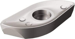 Sandvik Coromant - R2163206 M-M Grade 1130 Carbide Milling Insert - AlTiCrN Finish, 6.35mm Thick - Apex Tool & Supply