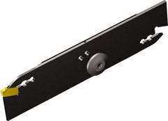 Sandvik Coromant - 26mm Max Depth of Cut, Right Hand Cut, Indexable Grooving Blade - 2.6mm Insert Width, E Seat Size, QD-N/R/L2..C..D Insert Style, Series CoroCut QD - Apex Tool & Supply