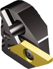 Sandvik Coromant - 570-xxR/LSMAL Insert, 14mm Head Length, Modular Grooving Cutting Unit Head - Left Hand Cut, System Size 32, Through Coolant, Series CoroCut XS - Apex Tool & Supply