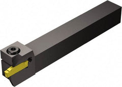 Sandvik Coromant - R/LF123..C, Left Hand, Indexable Grooving Tool Holder - N123K2-0600-0004-TF Insert Compatibility, 25mm Shank Height, 25mm Shank Width, 150mm OAL - Apex Tool & Supply