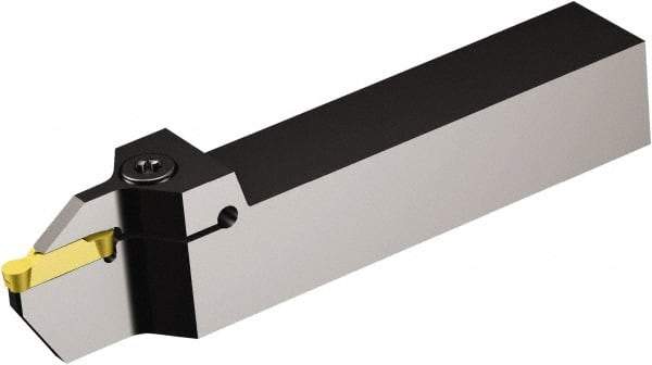 Sandvik Coromant - NF123, Neutral, 25mm Max Depth of Cut, Indexable Grooving Tool Holder - N123J2-0500-0004-TF Insert Compatibility, 32mm Shank Height, 25mm Shank Width, 170mm OAL - Apex Tool & Supply