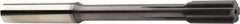 Sandvik Coromant - 15mm Solid Carbide 6 Flute Chucking Reamer - Straight Flute, 28.6mm Flute Length, 130mm OAL - Apex Tool & Supply