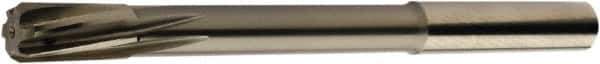 Sandvik Coromant - 9.98mm Solid Carbide 6 Flute Chucking Reamer - Spiral Flute, 26mm Flute Length, 120mm OAL - Apex Tool & Supply