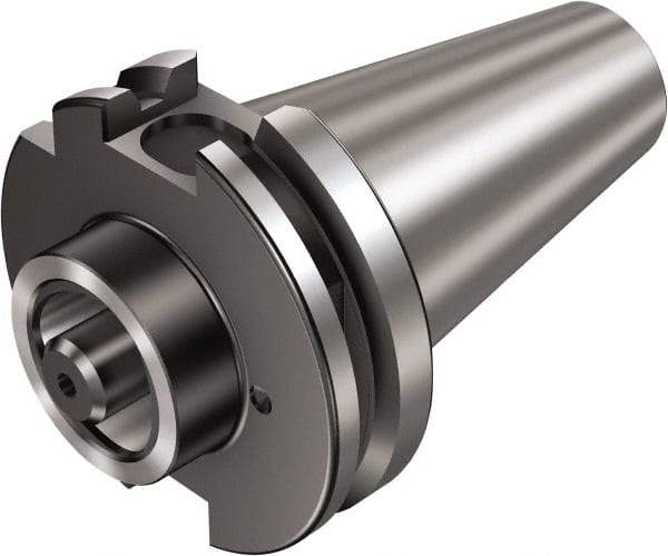 Sandvik Coromant - C5 System Size, ISO50 Taper, Modular Tool Holding System Adapter - 70mm Projection, 50mm Body Diam, 171.8mm OAL, Through Coolant - Exact Industrial Supply