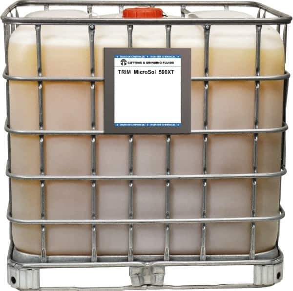 Master Fluid Solutions - Trim MicroSol 590XT, 270 Gal Tote Cutting Fluid - Semisynthetic, For Inconel\xAE Machining - Apex Tool & Supply