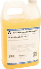 Master Fluid Solutions - Trim MicroSol 590XT, 1 Gal Bottle Cutting Fluid - Semisynthetic, For Inconel\xAE Machining - Apex Tool & Supply