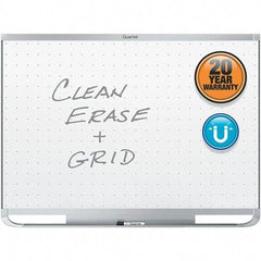 Quartet - 36" High x 48" Wide Magnetic Dry Erase Board - Aluminum Frame, Includes Accessory Tray, Dry-Erase Marker & Mounting Hardware - Apex Tool & Supply