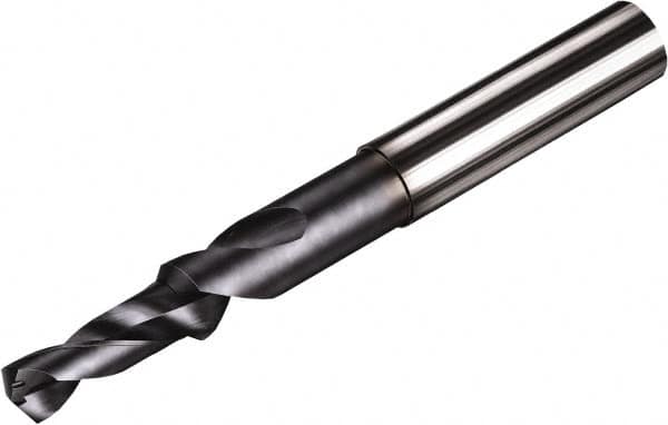 Sandvik Coromant - 20mm Body, 18.9mm Step Diam, 0.7874" Diam Straight Shank, Solid Carbide Subland Step Drill Bit - Apex Tool & Supply