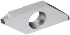 Sandvik Coromant - MAT3 Grade H13A, External Partial Profile 60° Threading Insert - 0.35 to 20mm & 12 to 72 TPI Ext Pitch, Neutral Insert, Uncoated, Carbide - Apex Tool & Supply