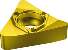 Sandvik Coromant - 26622 F Grade 1020, External Stub Acme Threading Insert - 5 TPI Ext Pitch, Left Hand Insert, Carbide - Apex Tool & Supply