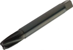 Sandvik Coromant - 3/4-14 NPTF 5 Flute Spiral Flute Tap - High Speed Steel, Steam Tempered Finish, 140mm OAL, Right Hand Thread, Series CoroTap 300 - Apex Tool & Supply