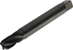 Sandvik Coromant - 1-11.5 NPT 5 Flute Spiral Flute Tap - High Speed Steel, Steam Tempered Finish, 150mm OAL, Right Hand Thread, Series CoroTap 300 - Apex Tool & Supply