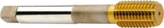 Sandvik Coromant - M12x1.75 M Metric 6HX Form Thread Forming Tap - High Speed Steel, TiN Finish, 111.92mm OAL, 23mm Thread Length, Right Hand Thread, Series CoroTap 400 - Apex Tool & Supply