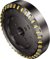 Sandvik Coromant - 3.937" Cutter Diam, 0.2359" Max Depth of Cut, Indexable High-Feed Face Mill - 1-1/4" Arbor Hole Diam - Apex Tool & Supply