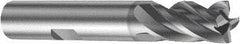 Sandvik Coromant - 12mm, 4 Flute, Solid Carbide, Corner Radius End Mill - 73mm OAL, 35° Helix, Right Hand Flute, 16.5mm LOC, Right Hand Cut - Apex Tool & Supply