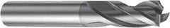 Sandvik Coromant - 2.5mm, 3 Flute, Solid Carbide, Corner Radius End Mill - 57mm OAL, 30° Helix, Right Hand Flute, 12.5mm LOC, Right Hand Cut - Apex Tool & Supply