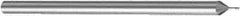 Sandvik Coromant - 0.6mm, 0.6mm LOC, 3mm Shank Diam, 60mm OAL, 2 Flute, Solid Carbide Square End Mill - TiAlN Finish, 30° Helix, Centercutting, Right Hand Cut, Right Hand Flute, Series CoroMill Plura - Apex Tool & Supply
