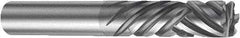 Sandvik Coromant - 1/4", 1" LOC, 1/4" Shank Diam, 3" OAL, 6 Flute, Solid Carbide Square End Mill - Single End, TiAlN Finish, Spiral Flute, 30° Helix, Right Hand Cut, Right Hand/Left Hand Flute, Series CoroMill Plura - Apex Tool & Supply