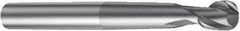 Sandvik Coromant - 4mm Diam, 5mm LOC, Solid Carbide Ball End Mill - 80mm OAL, 6mm Shank Diam, Ball Flute - Apex Tool & Supply