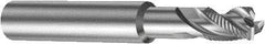 Sandvik Coromant - 8mm, 3 Flute, Solid Carbide, Corner Radius End Mill - 72mm OAL, 40° Helix, Right Hand Flute, 12mm LOC, Right Hand Cut - Apex Tool & Supply