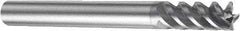 Sandvik Coromant - 8mm, 4 Flute, Solid Carbide, Corner Radius End Mill - 80mm OAL, 50° Helix, Right Hand Flute, 19mm LOC, Right Hand Cut - Apex Tool & Supply