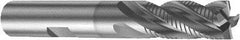 Sandvik Coromant - 8mm, 19mm LOC, 8mm Shank Diam, 63mm OAL, 4 Flute, Solid Carbide Square End Mill - TiAlN Finish, 30° Helix, Centercutting, Right Hand Cut, Right Hand Flute, Series CoroMill Plura - Apex Tool & Supply
